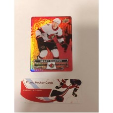 DC-28 Brady Tkachuk Red Parallel Die Cut Set 2021-22 Tim Hortons UD Upper Deck 